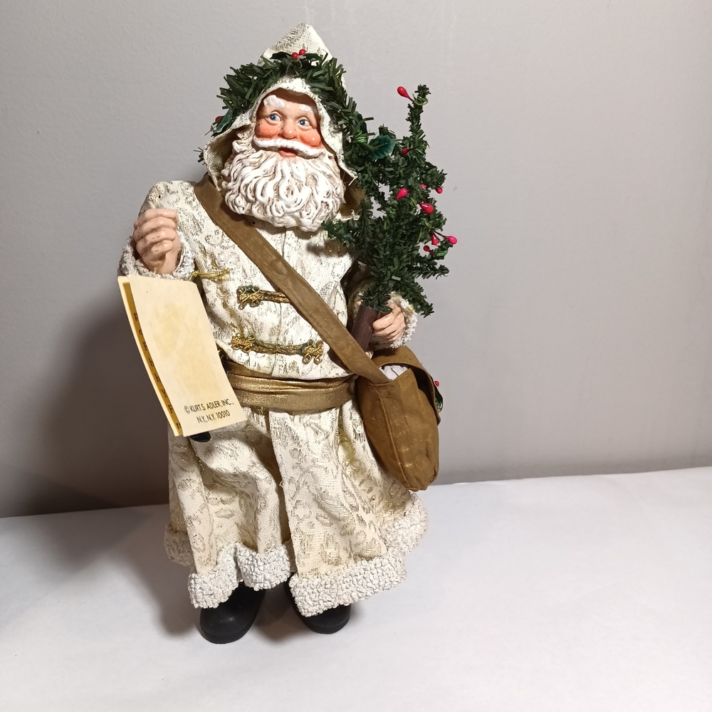 Kurt S Adler KSA Fabriche Olde Father Frost Santa Christmas Winter Old World